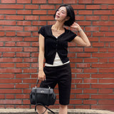 SIPT7210 Comfort Knee-Length Capri Pants_Black