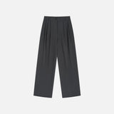 SIPT7211 Gentle Wide Jogger Slacks_Charcoal