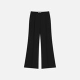 SIPT7213 Bootcut Pintuck Slacks_Black