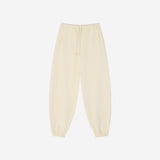 SIPT7218 Curved Banding Jogger Pants_Cream