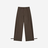 SIPT7220 Wide Adjustable-Tab Pants_Brown