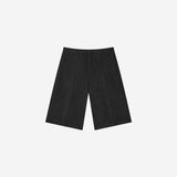 SIPT7222 Hairy Bermuda Pants_Deep charcoal