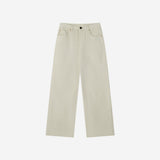 SIPT7224 Retro Wide Corduroy Pants_Cream
