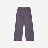 SIPT7224 Retro Wide Corduroy Pants_Purple