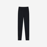 SIPT7225 Button Brushed Leggings_Black