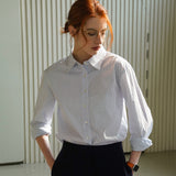 SITP5162 Loose Fit Formal ST Shirt_Multi Blue ST
