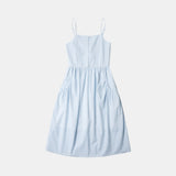SIA8020 Seersucker Sleeveless Dress_Blue Stripe