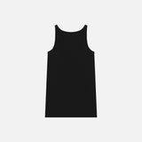 SIA8041 Classic Linen Mini Dress_Black