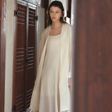 SIA8044 Flared Slip Dress_Light beige