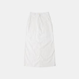 SIST9024 Nylon Purtig Skirt_White