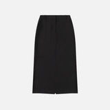 SIST9058 Formal Column Long Skirt_Black