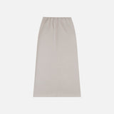 SIST9060 Comfort Daimaru Banding Long Skirt_Greige