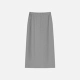 SIST9064 Flow Tension Banding Skirt_Melange Gray