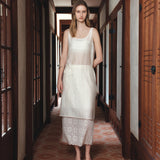 SIST9066 Resort Lace Skirt_Natural