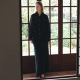 SIST9068 Minimal Bias Long Skirt_Black