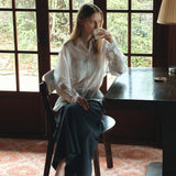SIST9068 Minimal Bias Long Skirt_Charcoal