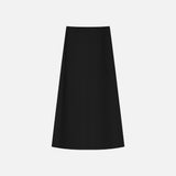 SIST9068 Minimal Bias Long Skirt_Black