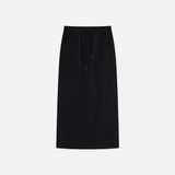 SIST9069 Fatigue Banding Sweat Skirt_Black