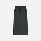 SIST9069 Fatigue Banding Sweat Skirt_Charcoal