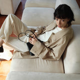 SIOT4193 Breeze Oversized Half Coat_Beige