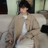 SIOT4193 Breeze Oversized Half Coat_Beige