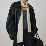 SIAC3112 Airy Long Scarf_Light beige