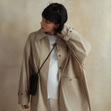 SIOT4193 Breeze Oversized Half Coat_Beige