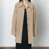 SIOT4193 Breeze Oversized Half Coat_Beige