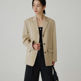 SIOT4194 Timeless Formal Blazer_Beige