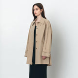 SIOT4193 Breeze Oversized Half Coat_Beige