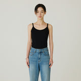 SITP5269 Comfort V-Neck Sleeveless Top_Black
