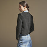 SIOT4100 Classic Tweed Jacket_Black