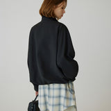 SIOT4192 Oversized Windbreaker_Black