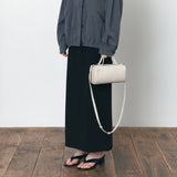 SIST9058 Formal Column Long Skirt_Black