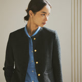 SIOT4100 Classic Tweed Jacket_Black