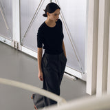 SITP5138 5-part Cotton T-shirt_Black