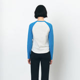 SITP5244 Slim Raglan Color Block T-Shirt_Blue