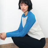 SITP5244 Slim Raglan Color Block T-Shirt_Blue