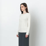 SITP5241 Slub Henley Neck T-Shirt_Cream