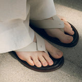 SIAC3046 Cowhide Wood-Heel Sandals_Cream