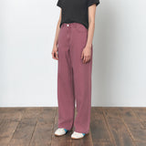 SIJN6107 Vintage Cotton Washed Pants_Dusty Purple