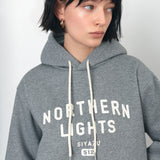 SITP5251 NORTHERN LIGHTS fleece hoodie_Melange gray