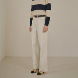 SIJN6062 New Wide Cream Jeans_Cream