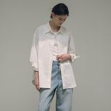 SITP5143 oversized noble shirt_Ivory