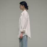 SITP5143 oversized noble shirt_Ivory
