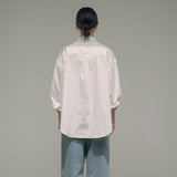SITP5143 oversized noble shirt_Ivory