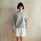 SITP5252 MIDNIGHT AURORA Sweatshirt_Melange gray
