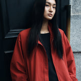 SIOT4192 Oversized Windbreaker_Red