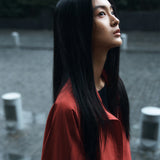 SIOT4192 Oversized Windbreaker_Red
