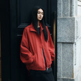 SIOT4192 Oversized Windbreaker_Red